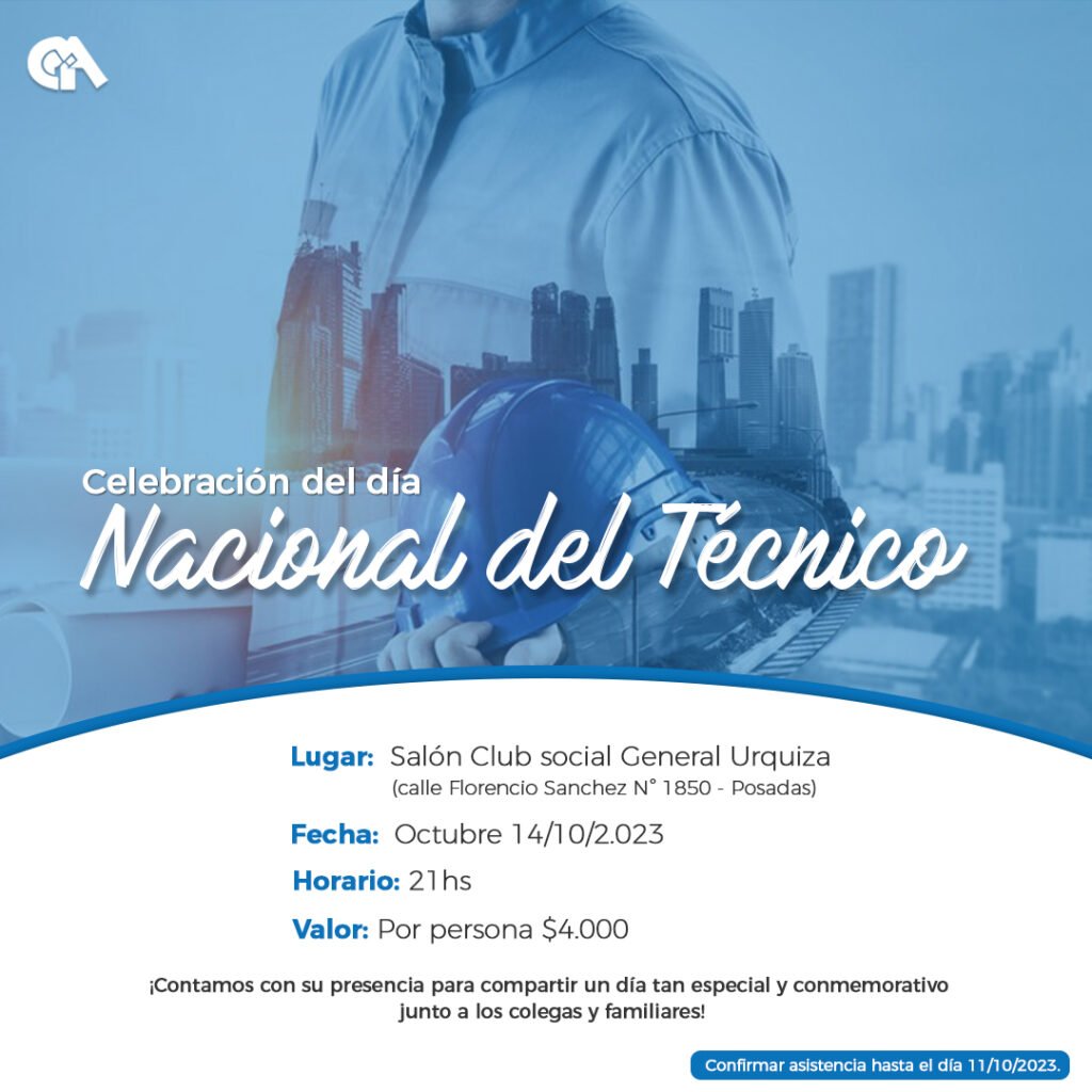 Celebración día nacional del técnico