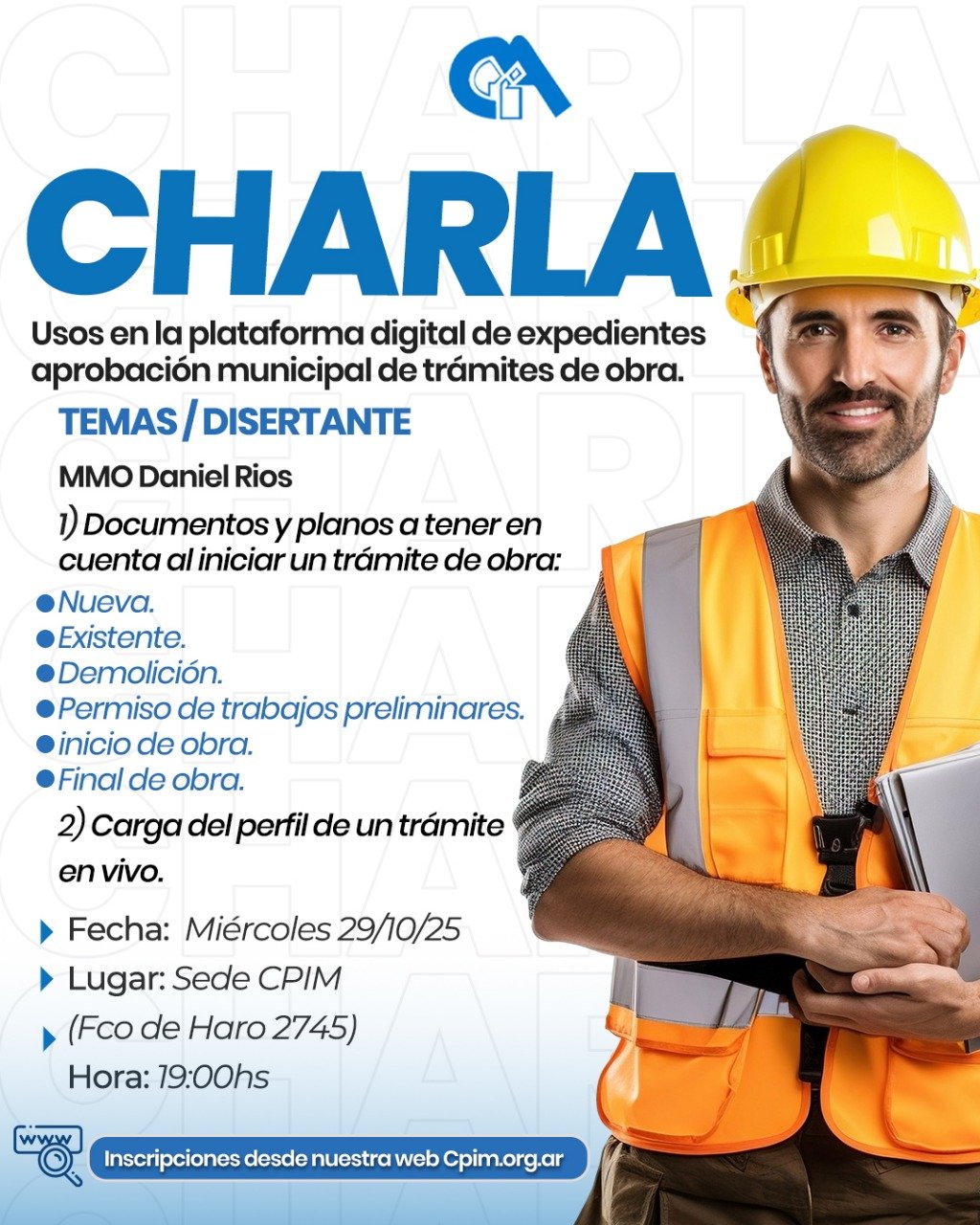 Charla CPIM